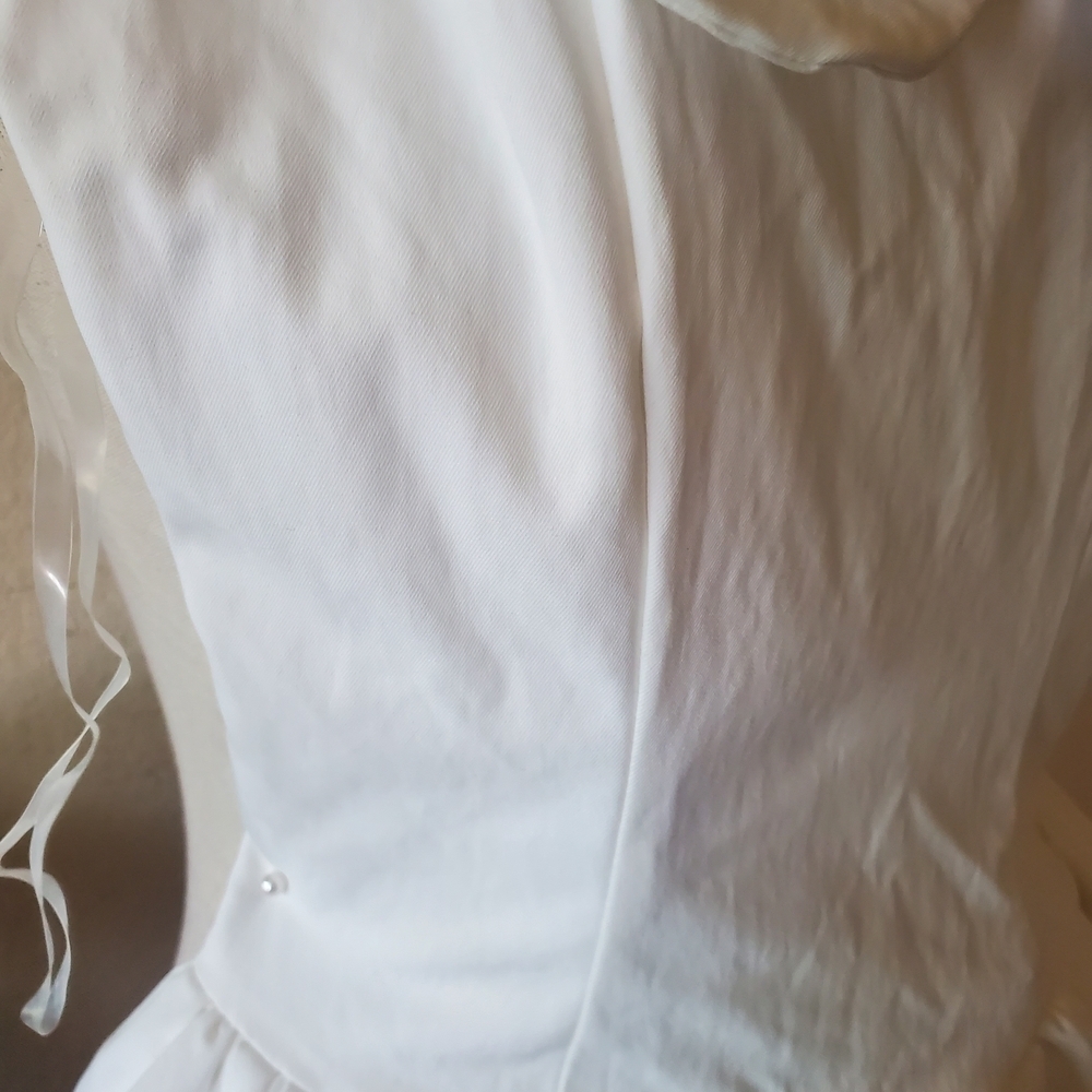 Princess Polly Strapless White Dress Size 6 - Picture 7 of 10